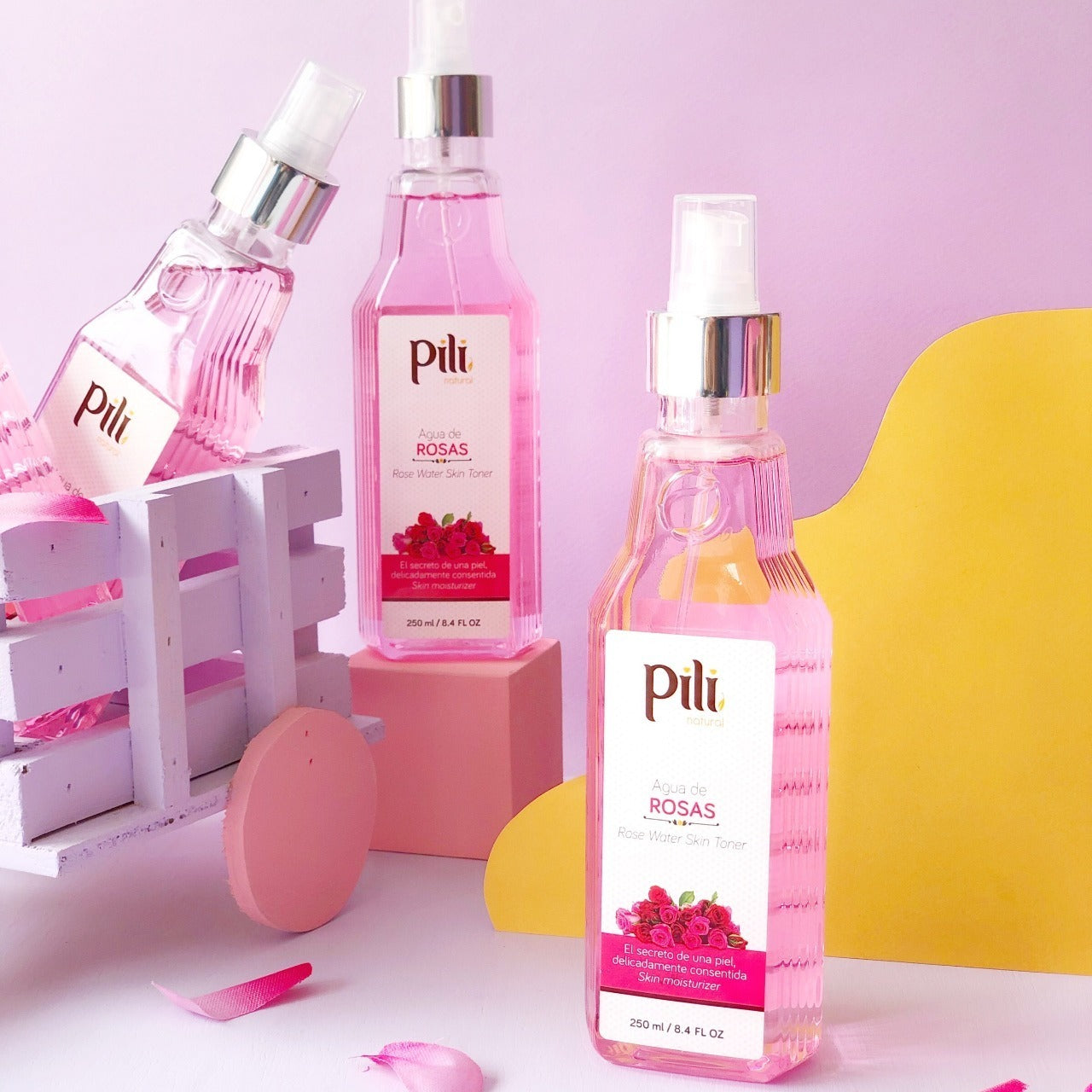 Agua De Rosas Pili 250 Ml.