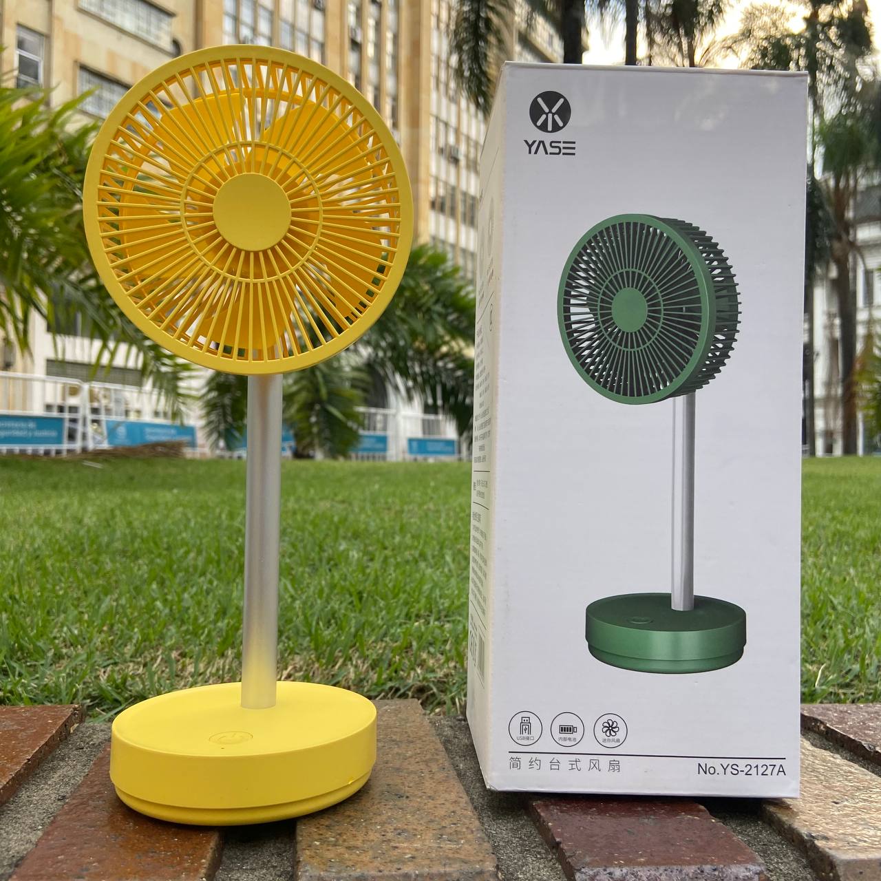 Ventildor Portatil De 3 Velocidades Yase + Envio Gratis